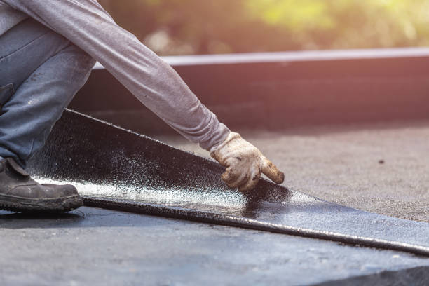 Professional Waterproofing technician working in Independence, KY